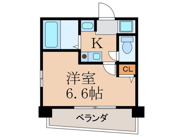 エスリード東梅田(601)の物件間取画像